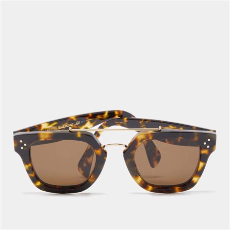 celine double bridge sunglasses|Celine.